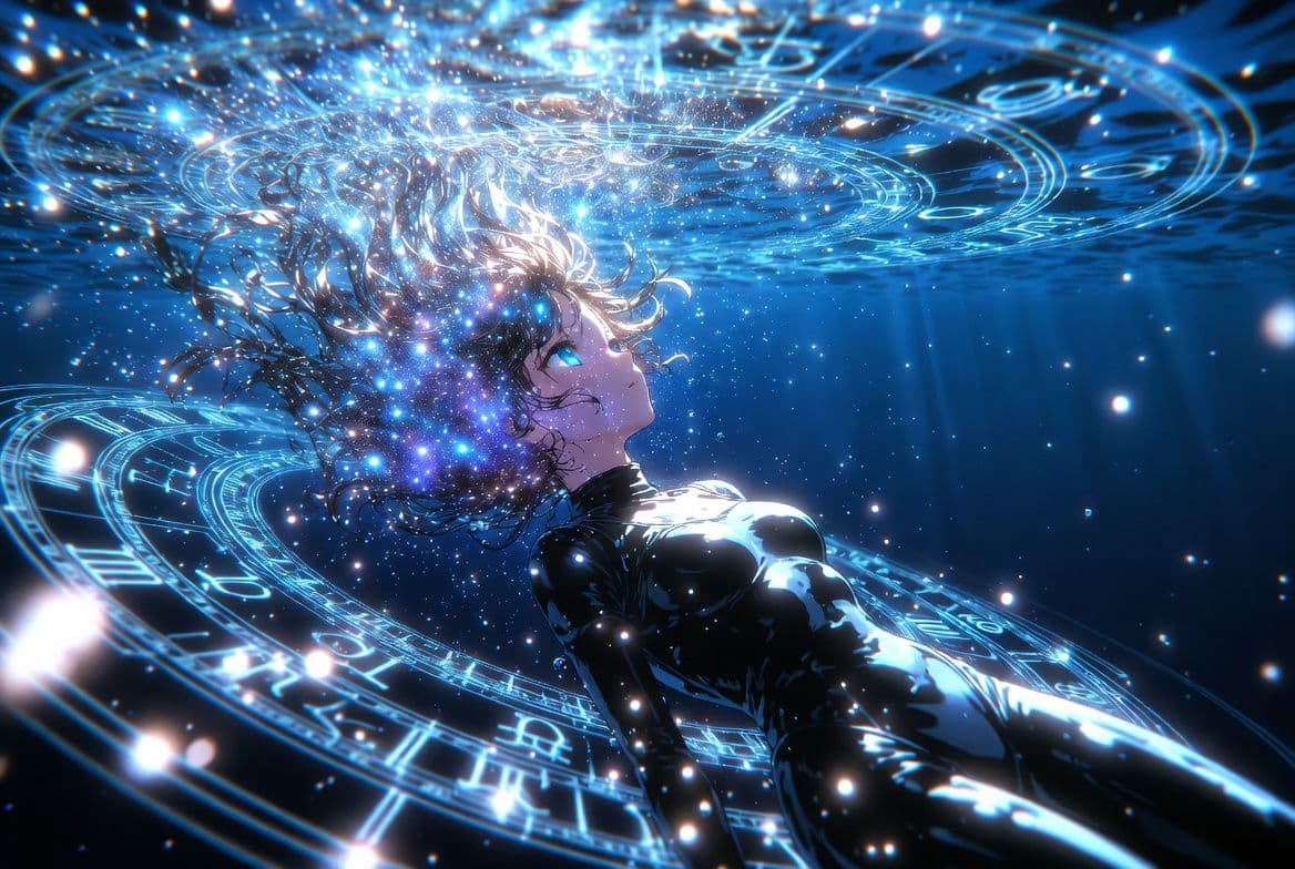 Anime Style AI Image Generation Prompt for Deep Sea Fantasy