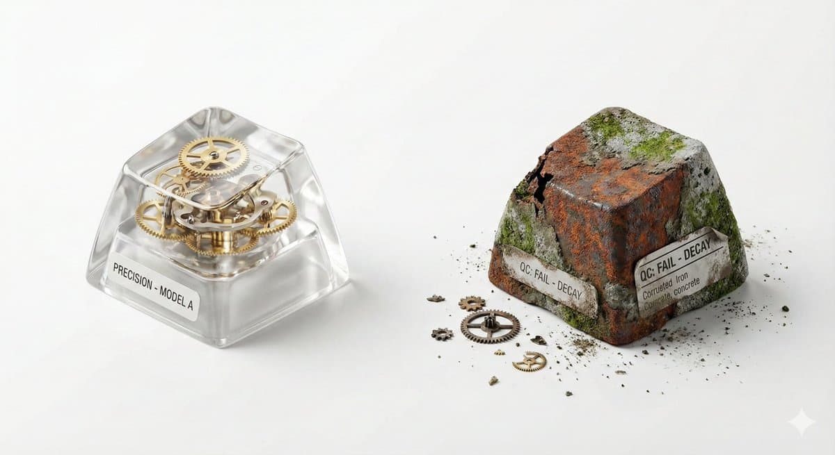 Visual Creator Mode Prompt for Product Photography (Precision vs. Decay)