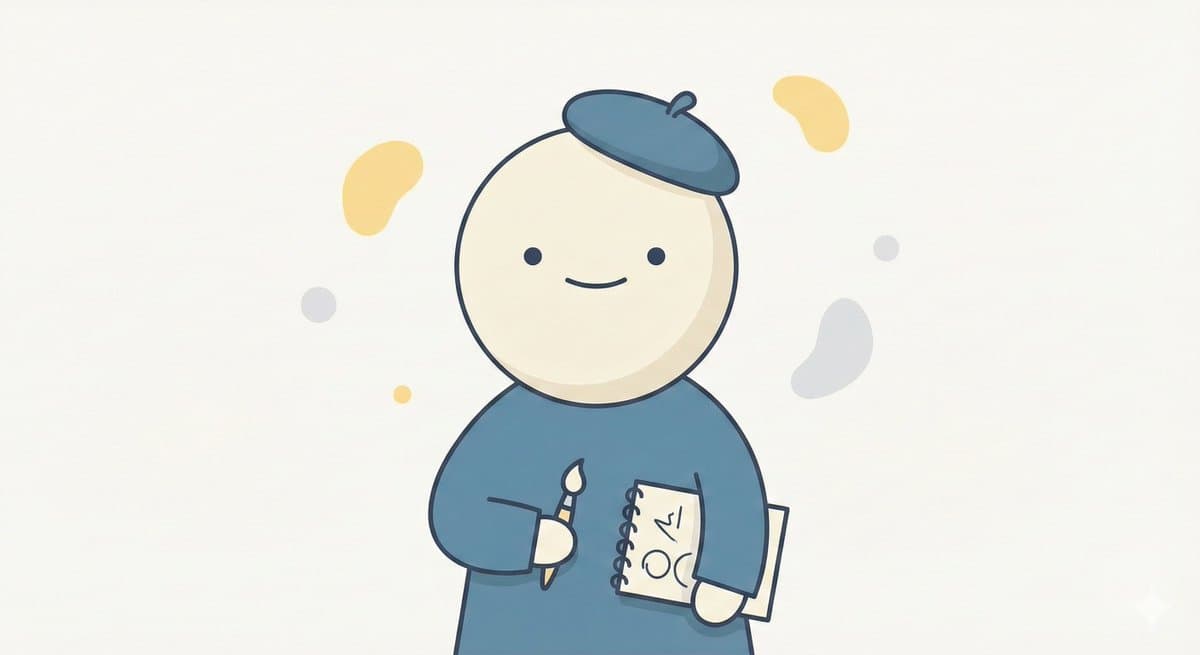 Minimal Character Illustration Template