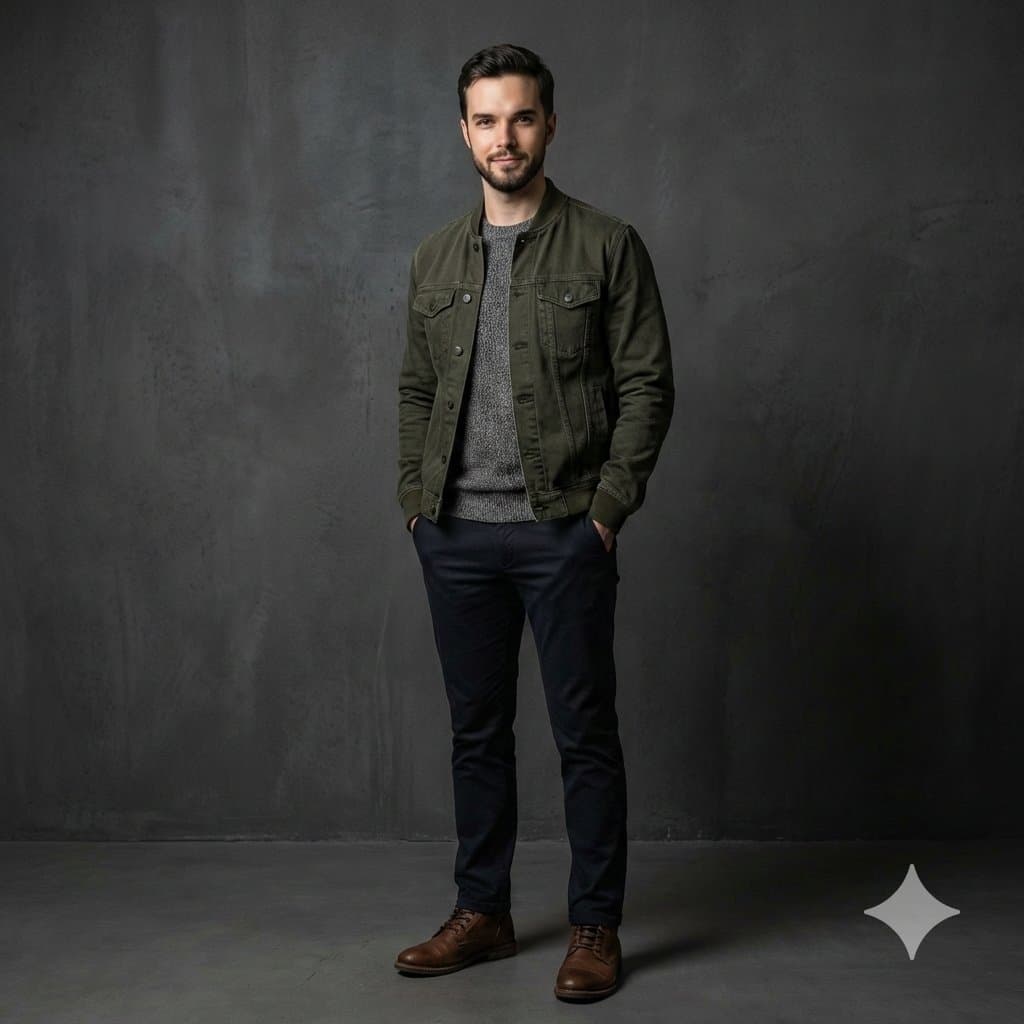 Photorealistic Studio Portrait with Identity Preservation