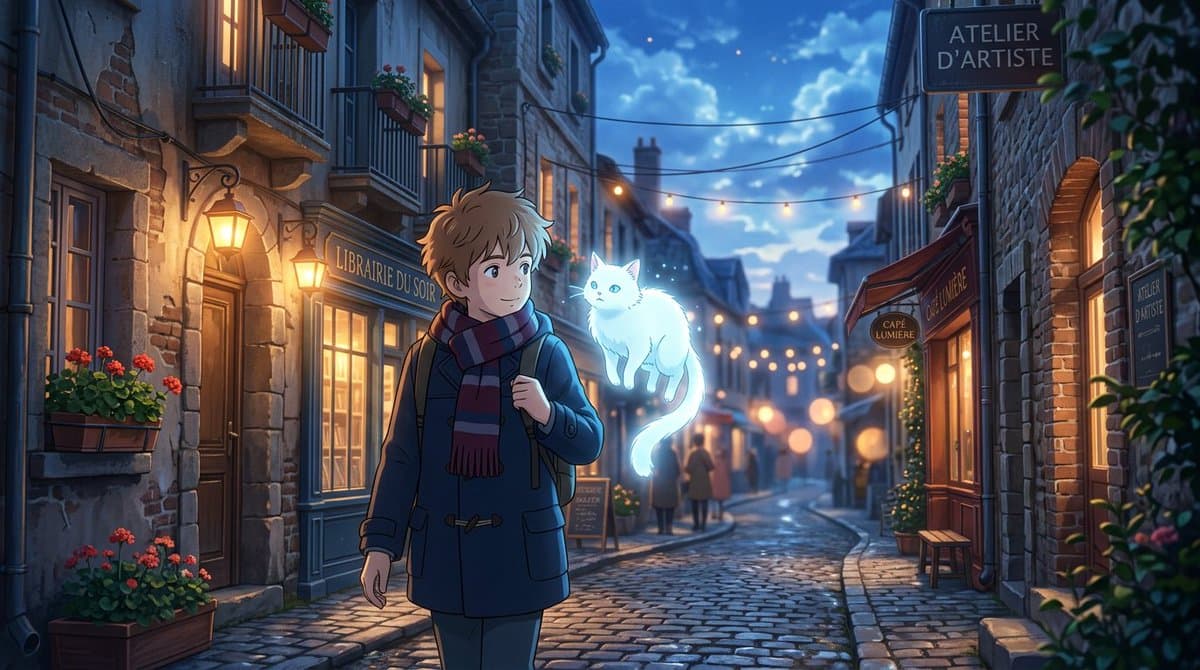 Makoto Shinkai Inspired Anime Cinematic Scene