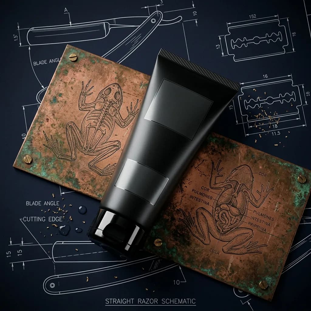 Luxury Product Photography of Dior Sauvage Shaving Gel